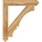 Ekena Millwork Balboa Arts & Crafts Rough Sawn Bracket, Western Red Cedar, 4"W x 28"D x 32"H BKT04X28X32BOA03RWR - alternate 2